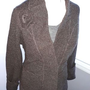 Lo Ri wool blend jacket. Large